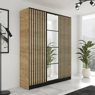 Шкаф Prime Furniture Eden 3 SZ3DE 156.4см Craft Oak Golden