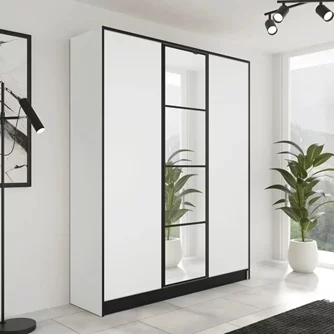 Шкаф Prime Furniture Eden 1 SZ3DE 156.4см White