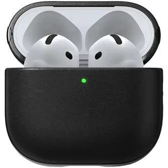 Чехол Nomad Leather AirPods 4 Black
