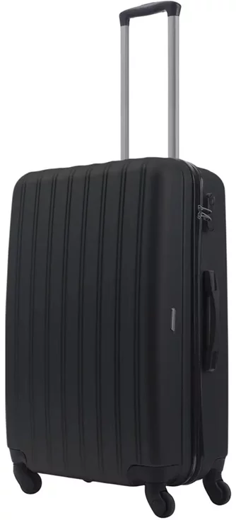 Чемодан Ground Line M, Black