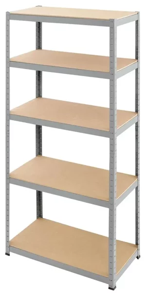 Image Стеллаж SDGroup Strategic 180x75x35см, Galvanized Inox