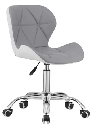 Fotoliu de birou Modern Home Avola, Grey/White