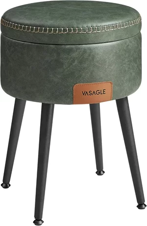 Image Taburet-puf Vasagle Ekho LOM005C01, Forest Green