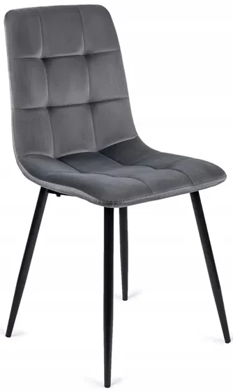 Scaun pentru bucătărie Mebel Elite Peru, Grey/Black