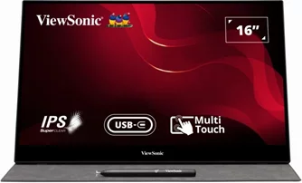 Monitor VIEWSONIC TD1655 Black