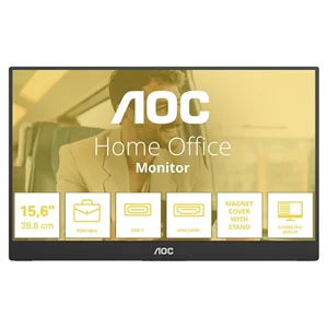 Image Monitor AOC 16T20E2 Black