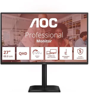 Image Monitor AOC Q27E4CV Black