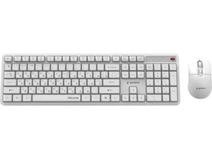 Image Беспроводной комплект Gembird KBS-WMS-01-W-CYRL White