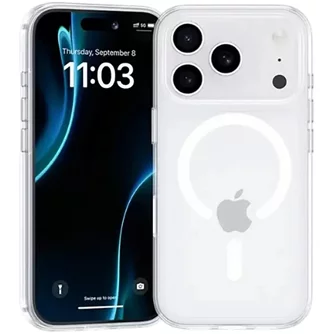 Чехол BENKS Crystal Magnetic прозрачный MagSafe iPhone 17 Pro