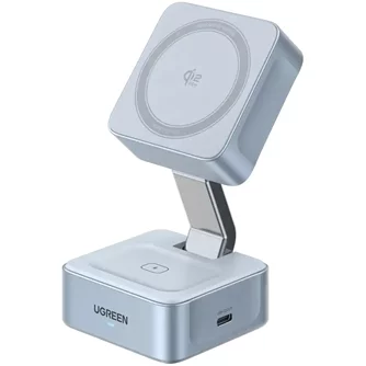Зарядное устройство UGREEN 2-in-1 25 Вт USB-C Серебристый