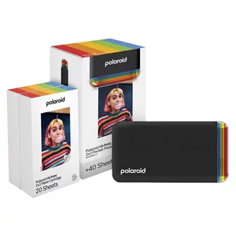 Imprimantă foto Polaroid Hi-Print 2x3 Generation 2 E-Box, Black