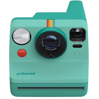 Aparat foto instant Polaroid Now Gen 3, Teal