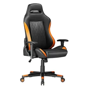 Image Fotoliu de gaming Lumi CH06-31, Black/Orange