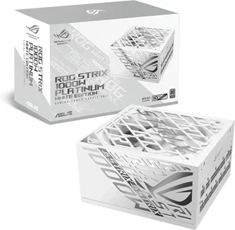 Блок питания ASUS ROG-STRIX-1000P-GAMING 1000W, WHITE