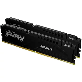 Оперативная память Kingston HyperX FURY Beast 64GB (2x32GB)  DDR5-5600MHz PC5-44800 Black