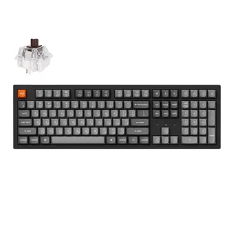 Tastatură Keychron K10 Max QMK K10M-H3-RU Black