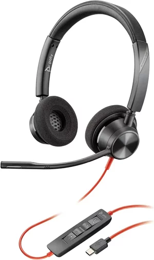 Image Cască Poly Blackwire 3320