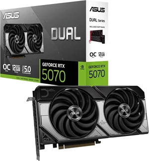 Image Видеокарта ASUS DUAL-RTX5070-O12G 12GB GDDR7