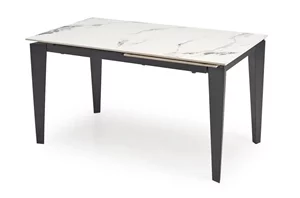 Image Стол для кухни HALMAR FELIX White Marble/Black
