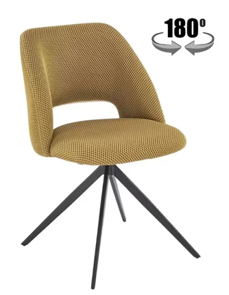 Scaun de bucătărie HALMAR K546 Yellow