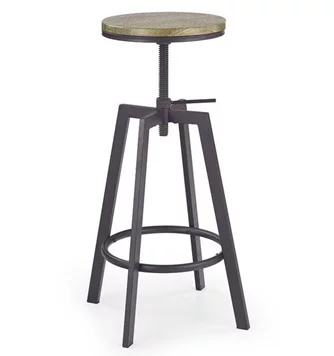 Scaun de bar Halmar Bar H64 Black