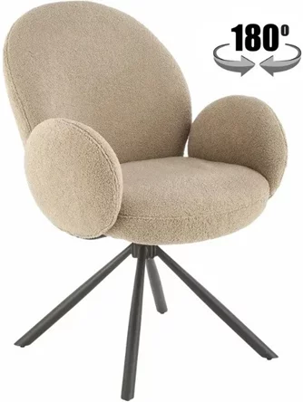 Scaun de bucătărie HALMAR K498 Cappucino