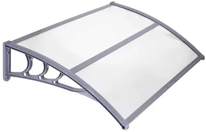 Image Маркиза Springos Polyroof HA7477 Transparent/Grey