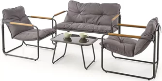 Комплект садовой мебели Halmar Hudson Grey/Brown