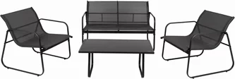 Комплект садовой мебели Jumi OM-319059 Anthracite/Black