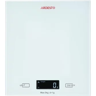 Весы кухонные Ardesto SCK-893W White