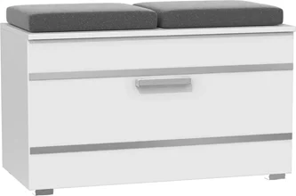 Tumba-bancheta pentru încălțăminte TopEshop Opal White Matt
