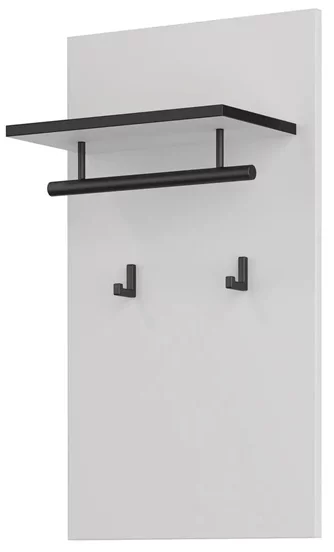 Вешалка Helvetia Cross White/Black