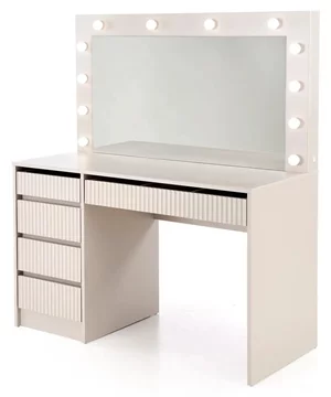 Image Туалетный столик LED Halmar Hollywood 2 XL Cashmere