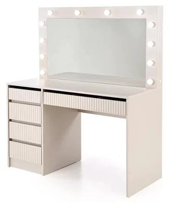 Туалетный столик LED Halmar Hollywood 2 XL Cashmere