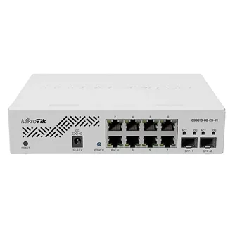 Коммутатор Mikrotik CSS610-8G-2S+IN