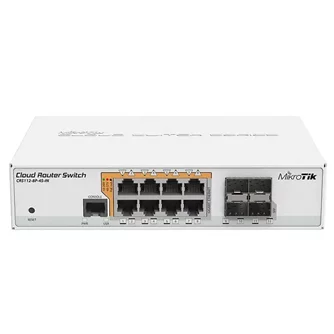 Коммутатор маршрутизатора Mikrotik CRS112-8P-4S-IN