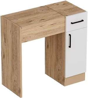 Image Туалетный столик Mirage Meble Inci Atlantic Pine/White
