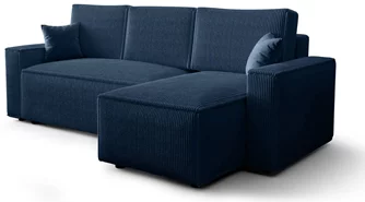 Canapea de colt Space Meble Ambro L Poso 05 (Dark Blue)