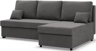 Canapea colț Magnifico Meble Kemi Bonell Mikrofaza 27, Grey