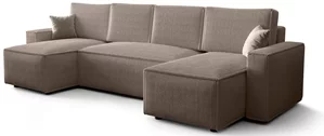 Image Canapea în formă de U Space Meble Ambro U Poso 02, Dark Beige