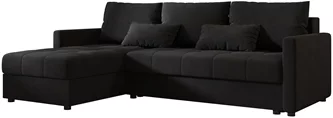 Canapea colț Space Meble Mos L Bis Cosmic 100, Black