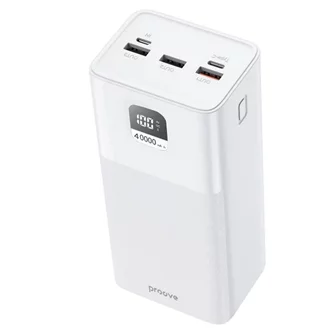 Внешний аккумулятор Proove Giant 40000mAh 100W, White