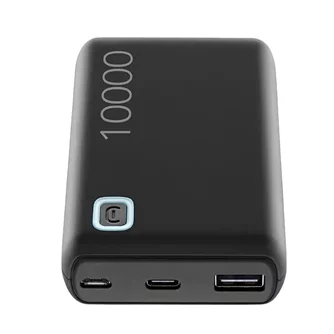 Внешний аккумулятор Cellularline Essence 10000mAh 20W, Black