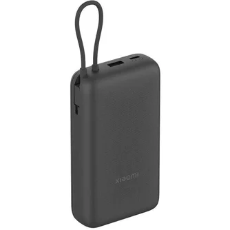 Внешний аккумулятор Xiaomi 20000 mah, (Integrated Cable) Dark Gray GL