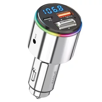 Încărcător auto Proove Power Drive 30W, Silver