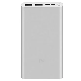Внешний аккумулятор Xiaomi Power Bank 3 10000 mah, Silver