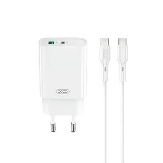 Încărcător XO CE30 + cablu, White