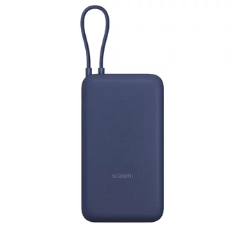 Внешний аккумулятор Xiaomi 20000 mah (Integrated Cable) Blue