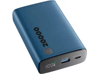 Внешний аккумулятор Cellularline Elite 20000mAh, 20W, Blue
