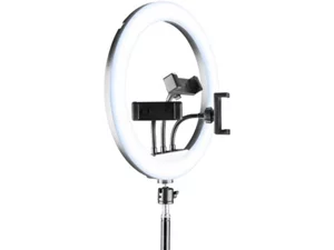 Image Кольцевая лампа Cellularline Selfie Ring Trio Universal 13", Black